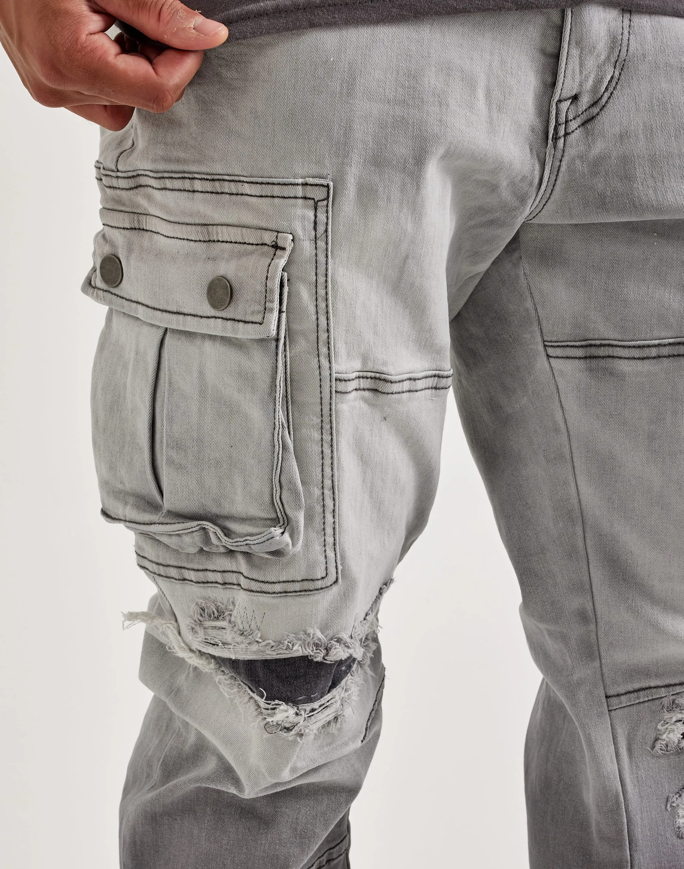 Kloud 9 Straight Cargo Jeans