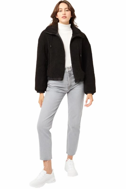 Love Tree Teddy Fleece Zip-Up Sweater Jacket 8077JY