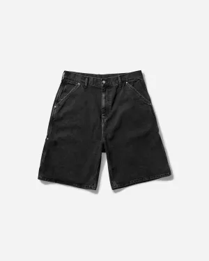 Rivet Short Black (Stone Washed)