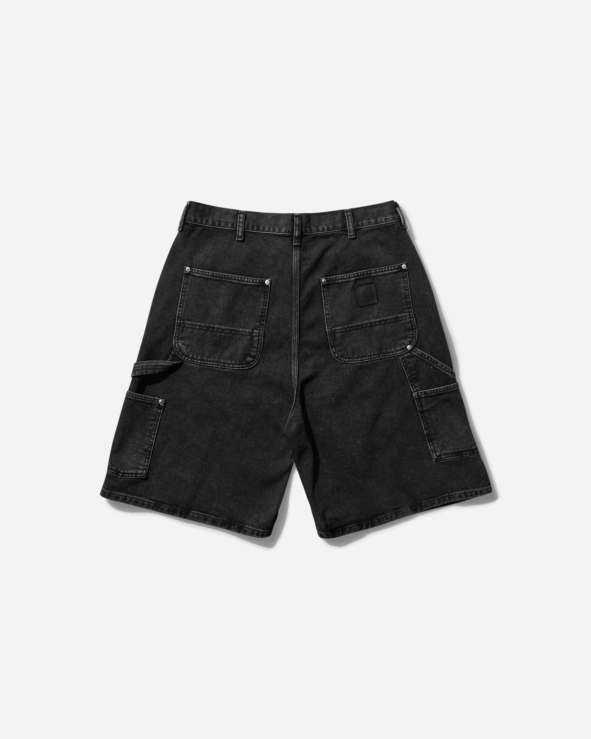 Rivet Short Black (Stone Washed)