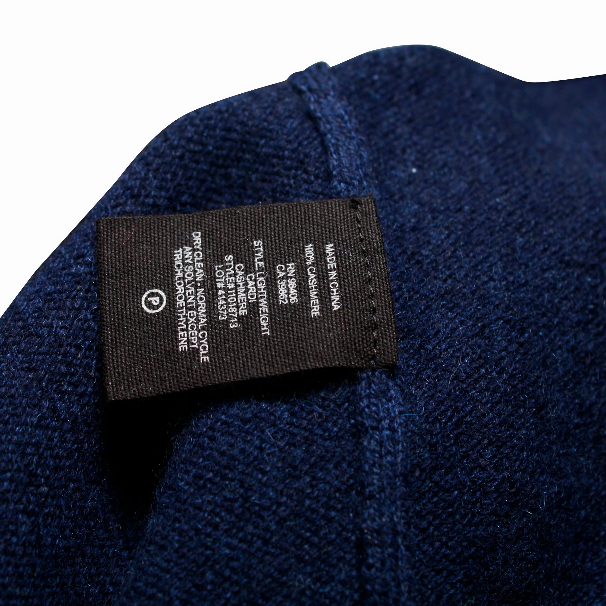 Theory Open Front Cardigan in Blue Cashmere